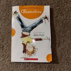 Clementine by Sara Pennypacker — White & Orange Paperback